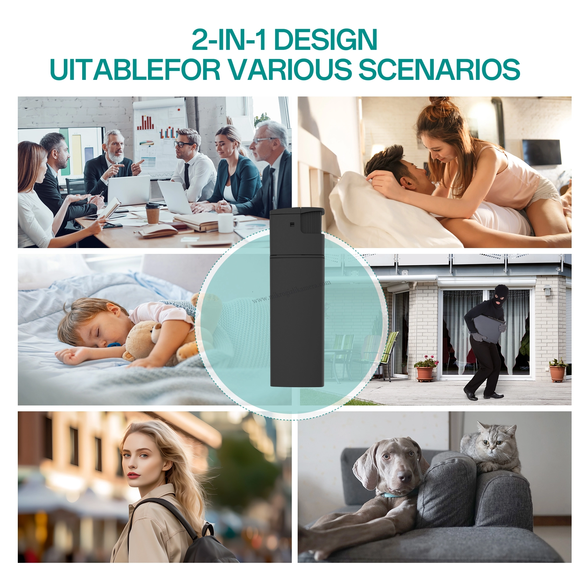 çakmak gizli kamera