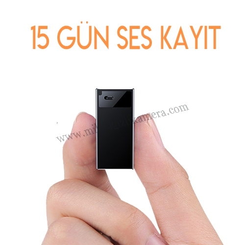 15 Gün Ses Kayıt Cihazı