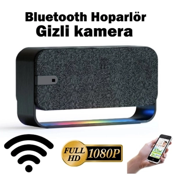 Speaker Bluetooth gizli kamera