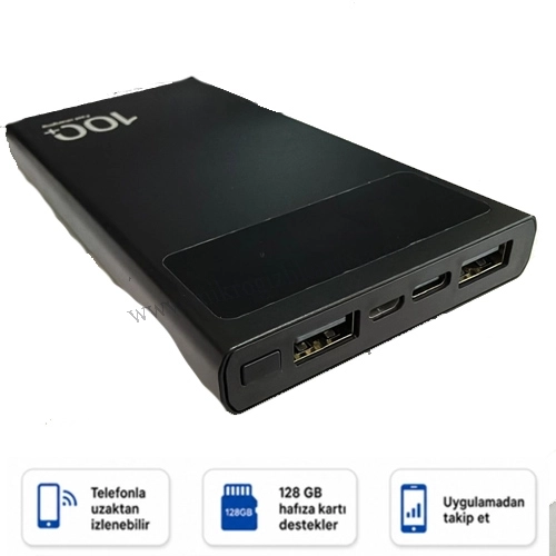 Wi-Fi Power Bank Gizli Kamera