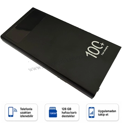 Wi-Fi Power Bank Gizli Kamera