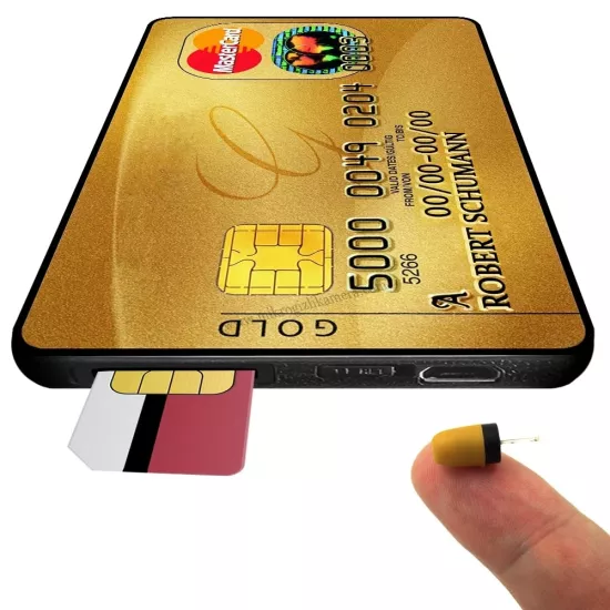 Kredi Kartı Görünümünde Kulaklık