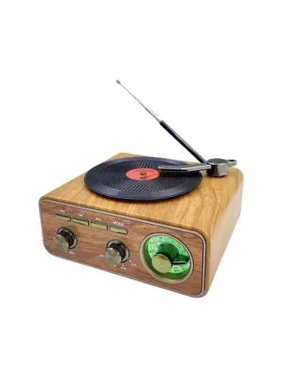 Plak Çalar Görünümünde Gizli Kamera