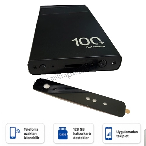 Wi-Fi Power Bank Gizli Kamera