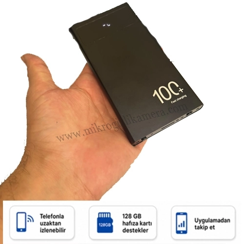 Wi-Fi Power Bank Gizli Kamera